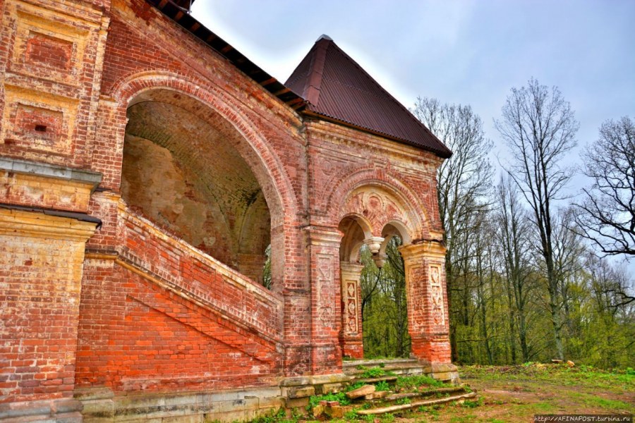 Высокое усадьба храм Тихвинской иконы Божьей матери