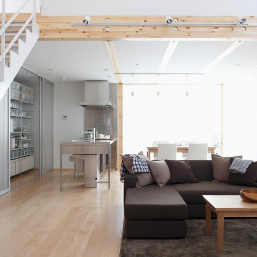 Открытая планировка в доме