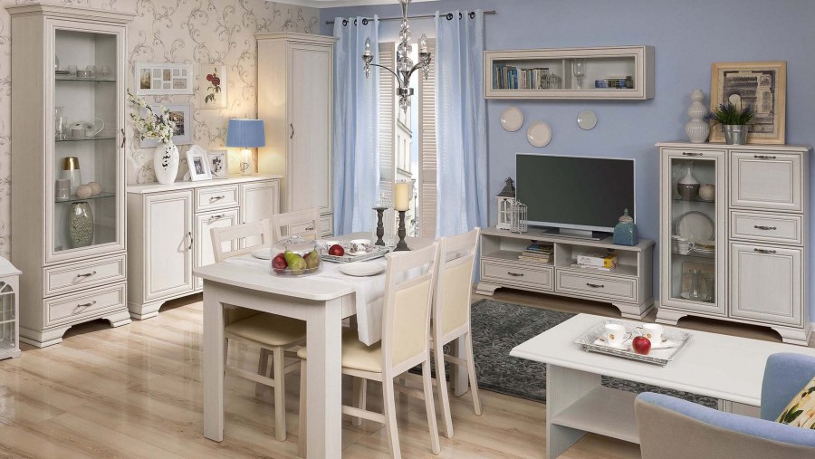 Гостиная Тиффани крем вудлайн