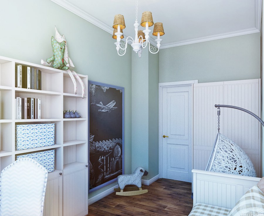 Стиль американская классика в интерьере детской