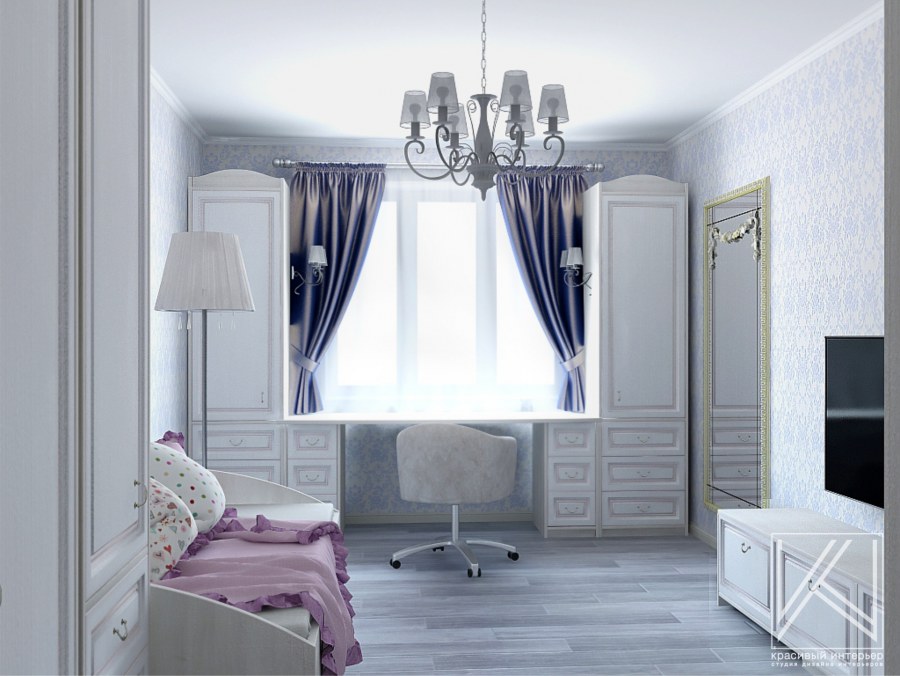 Комната подростка Неоклассика