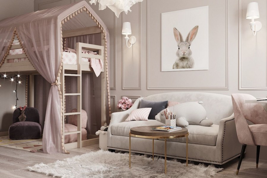 Стиль Неоклассика в интерьере детской