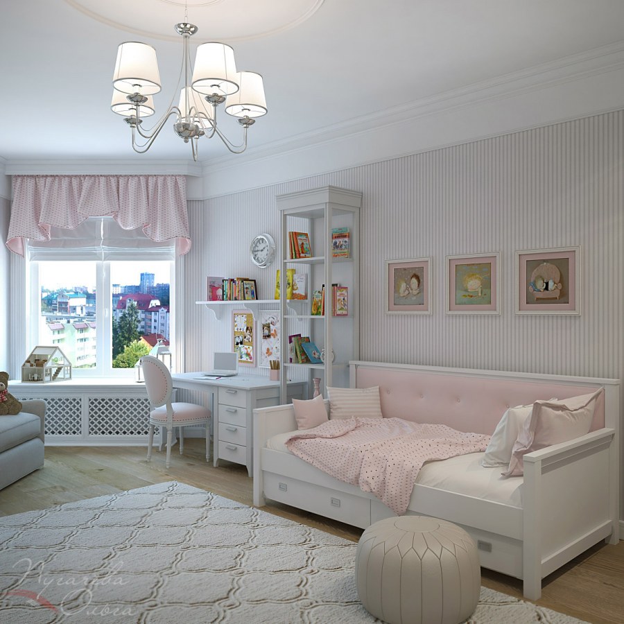 Детская для девочки в стиле Неоклассика