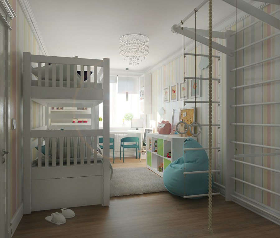 Детская комната для мальчика Неоклассика