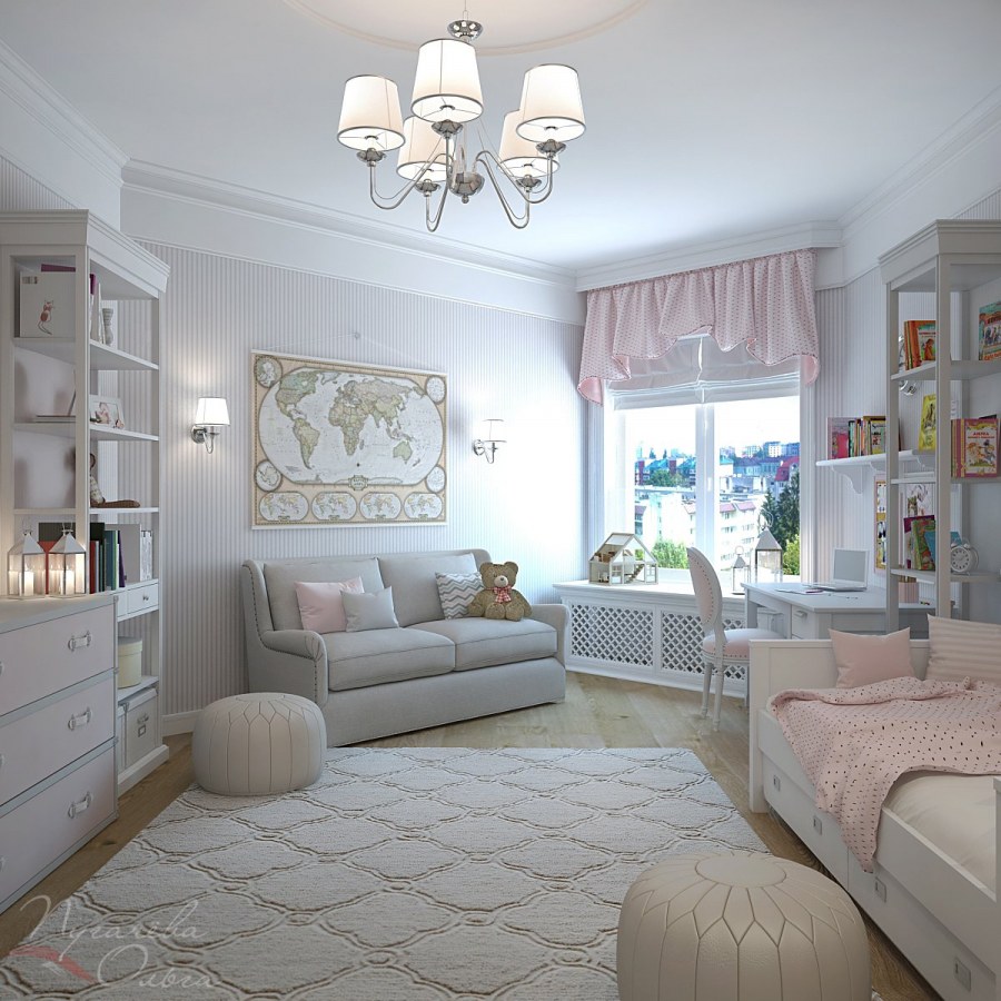 Детская в стиле современной классики