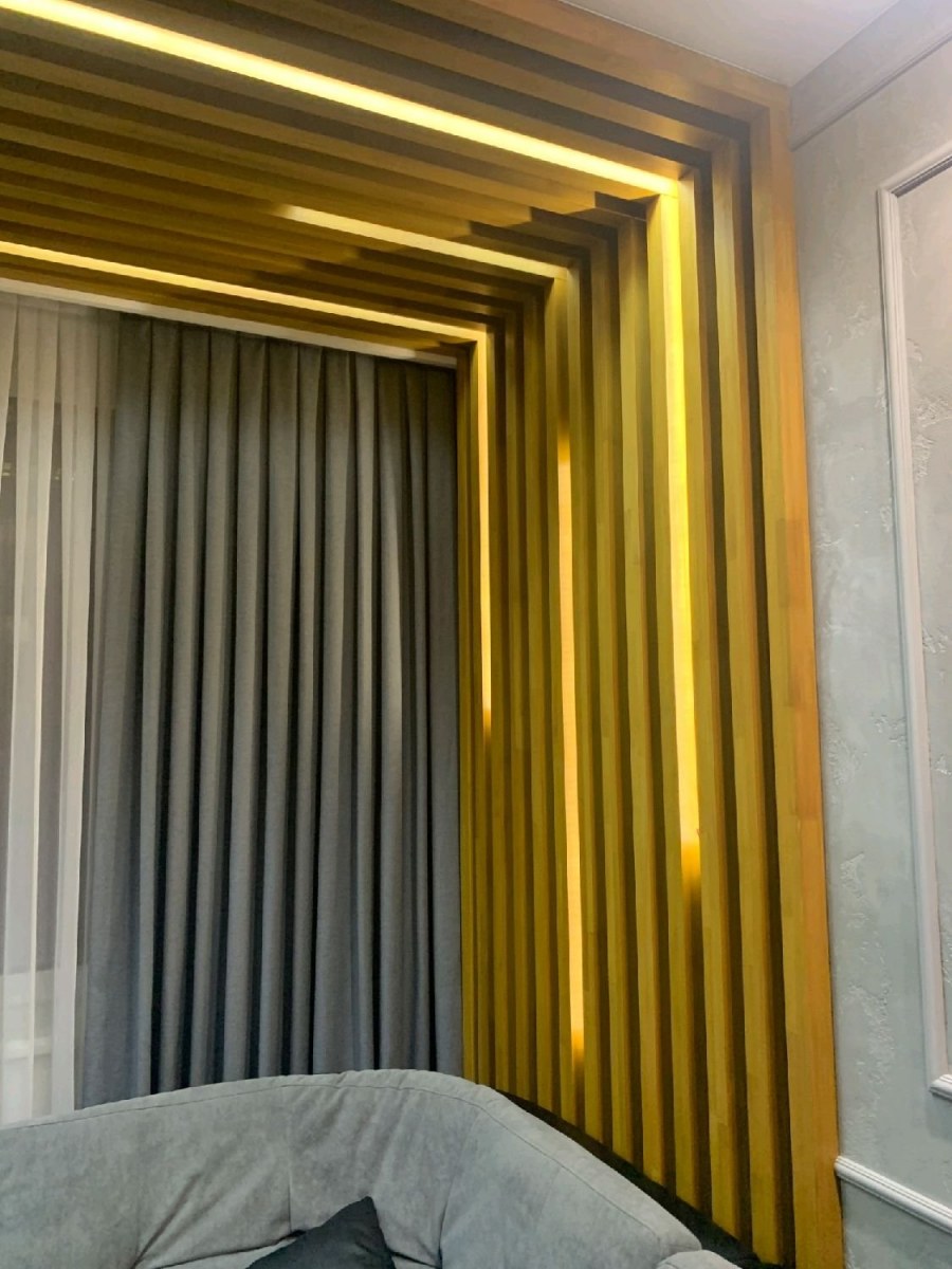 Рейка деревянная декоративная