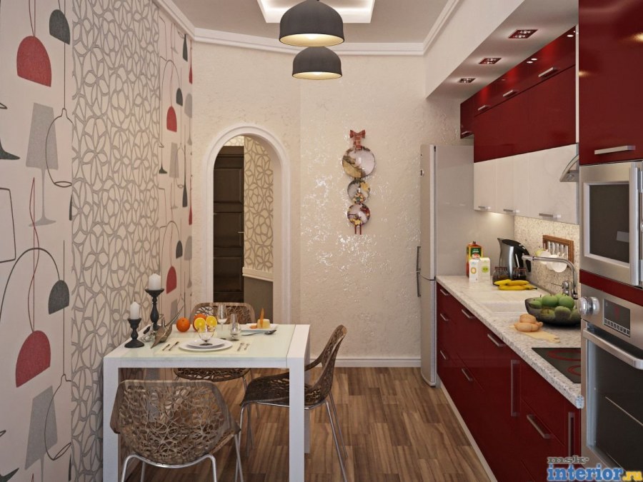 Стены на кухне в хрущевке