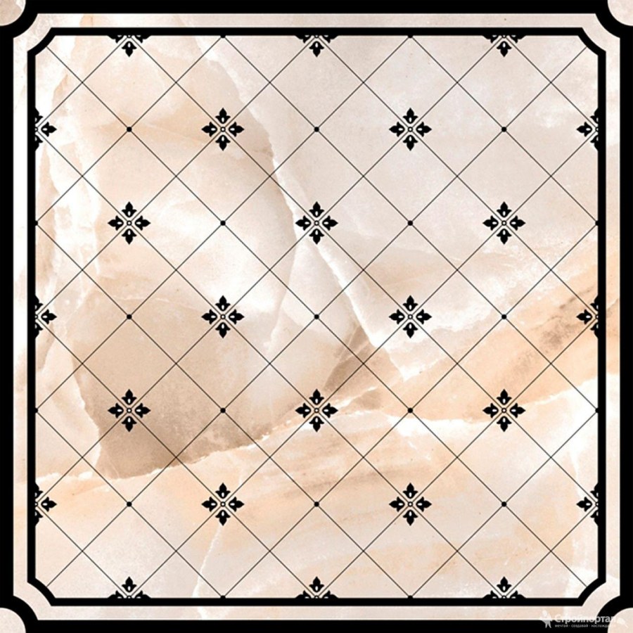 Керамогранит Пьемонт 7 серый 40х40