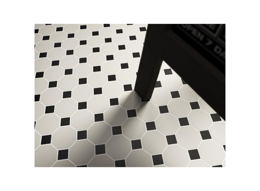 Керамогранит ce si Metro Blanco Ottagono Matt 20x20