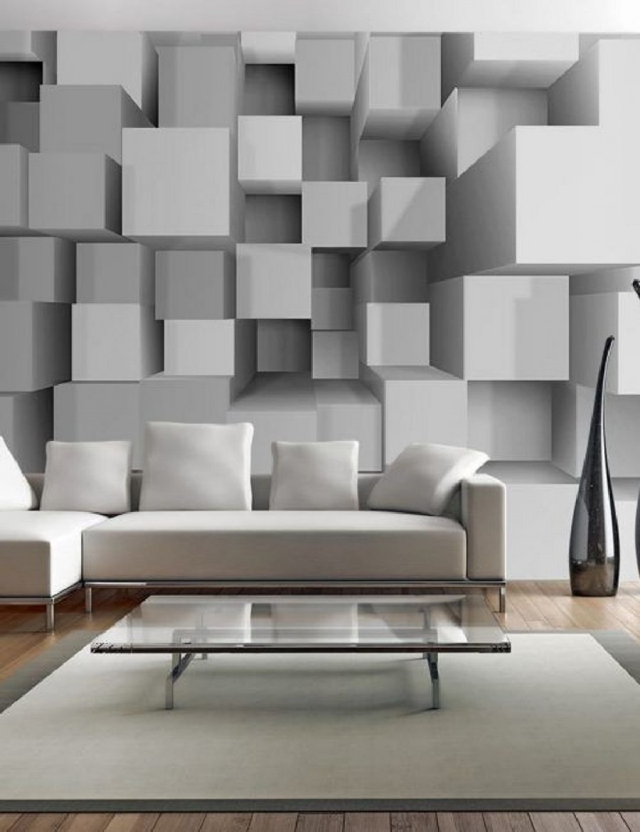 Объемные фотообои в интерьере