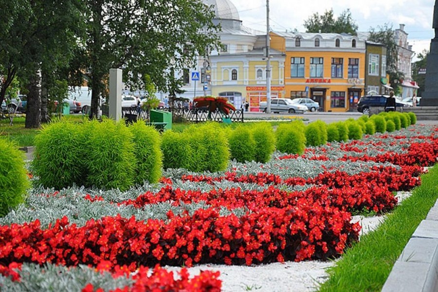Скверы,аллеи, бульвары Вологда