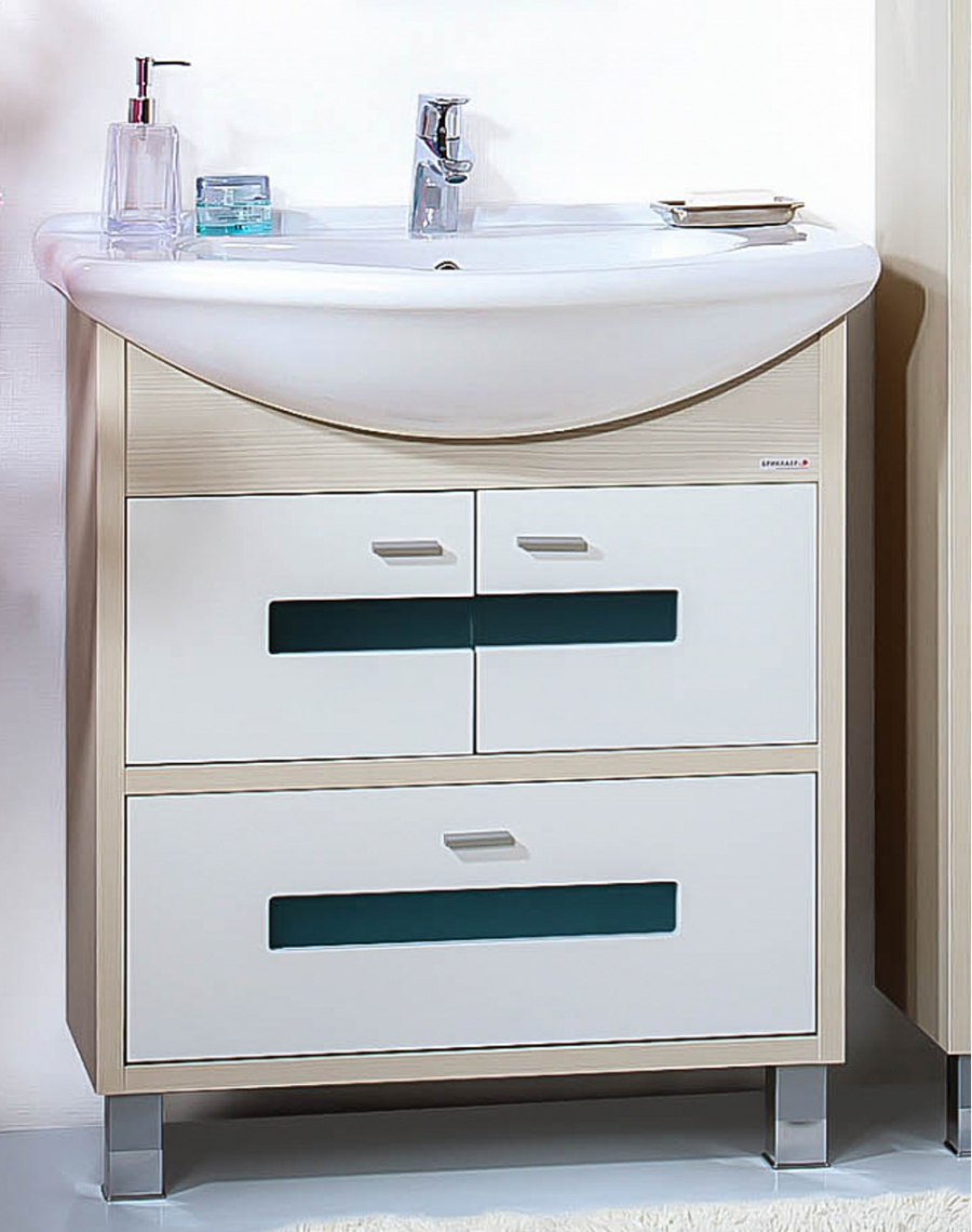 Тумба с раковиной Бриклаер Бали 90