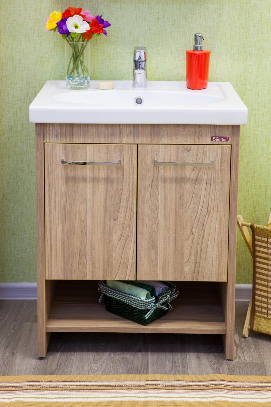 Санфлор мебель для ванной Мехико