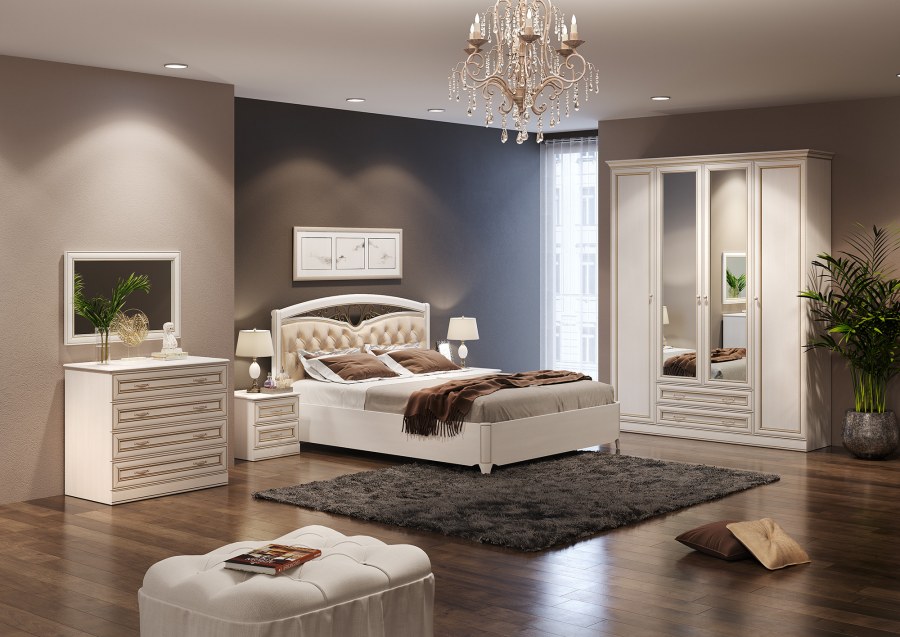 Спальня Верди дуб