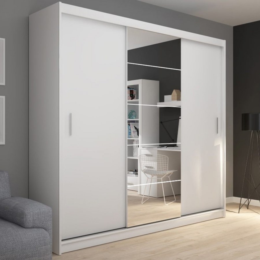 Шкаф купе трехстворчатый Бастион