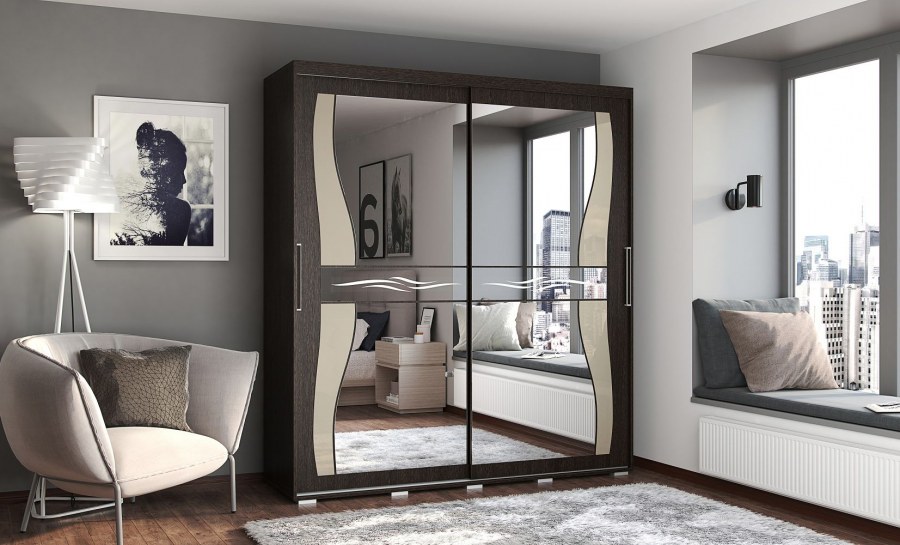 Шкаф-купе крафт-5 (БТС)