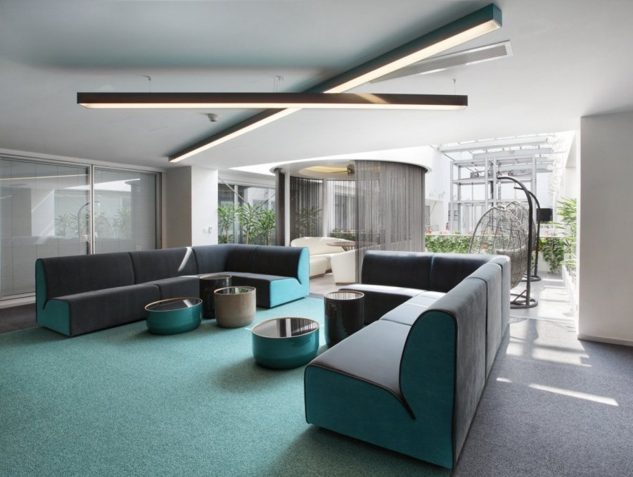 Зона отдыха в офисе