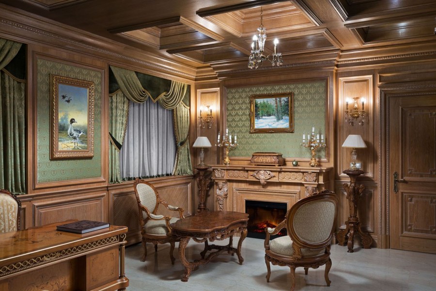 Деревянные буазери английский стиль