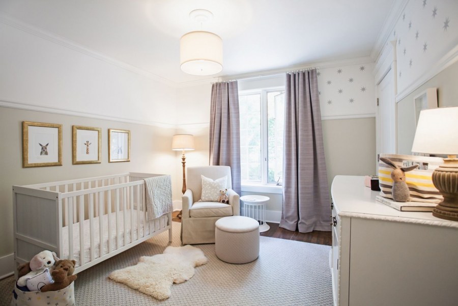 Детская в нейтральных тонах