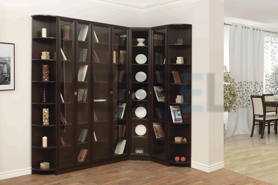 Книжный шкаф Цезарь венге