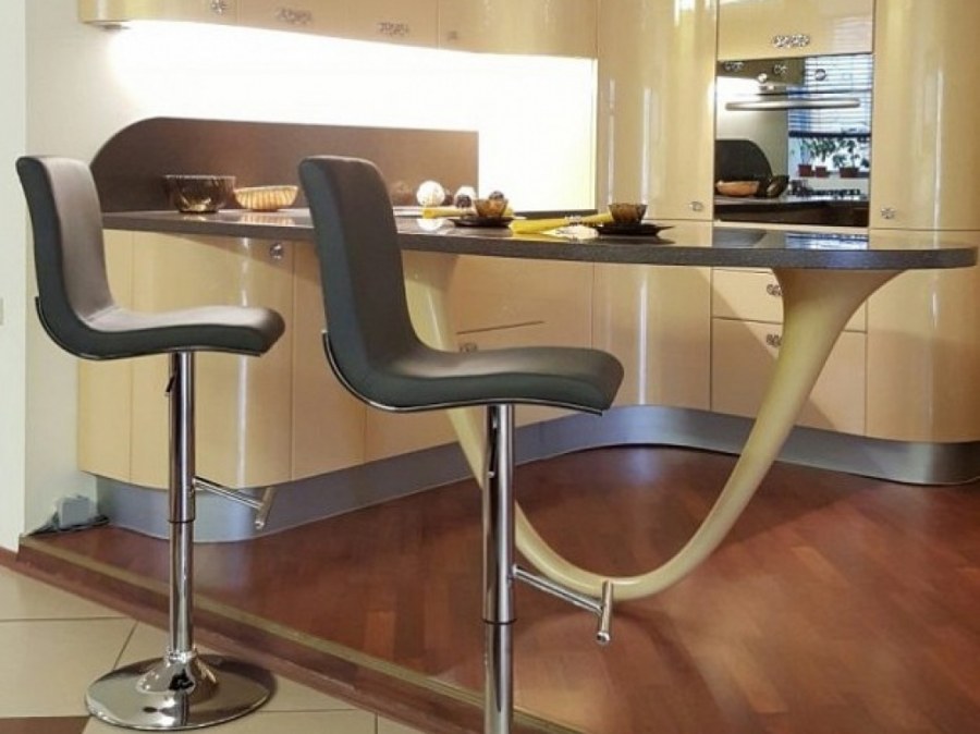 Стул барный ESF jy1056 серый