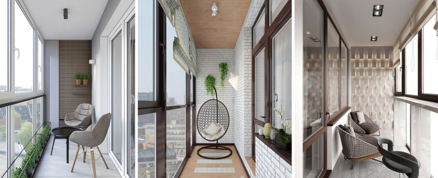 Узкий балкон