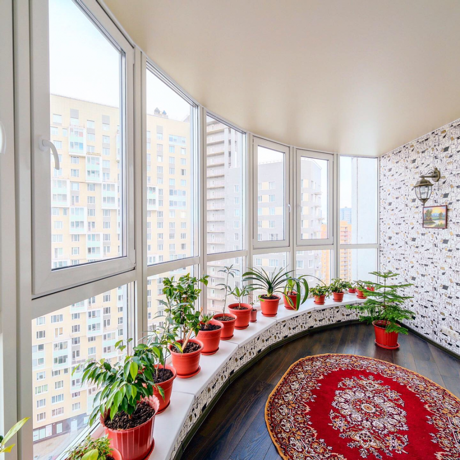 Полукруглая терраса