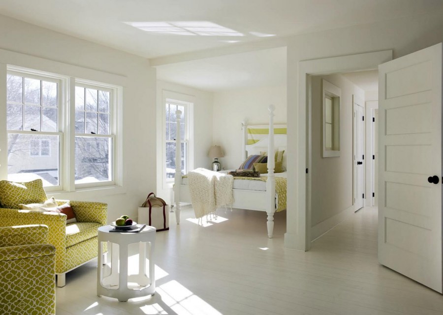 Белый интерьер