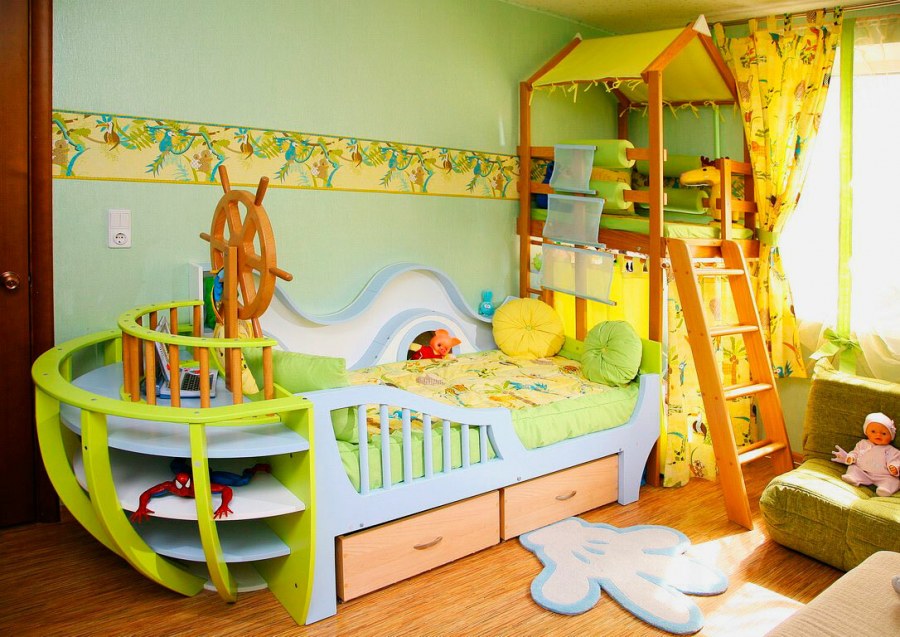 Интересные детские кровати