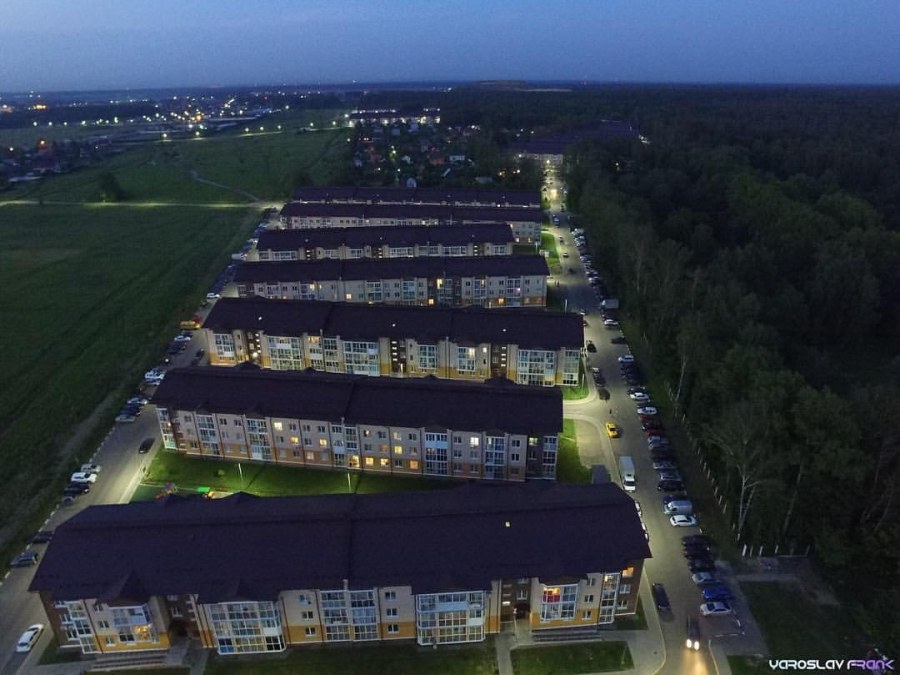 ЖК Кореневский Форт вид сверху