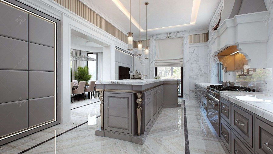 Новая кухня в классическом стиле