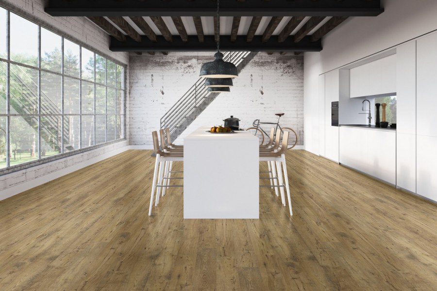 Ламинат quick-Step Classic дуб горный темно-коричневый clm4092