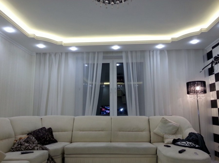 Двухуровневый потолок