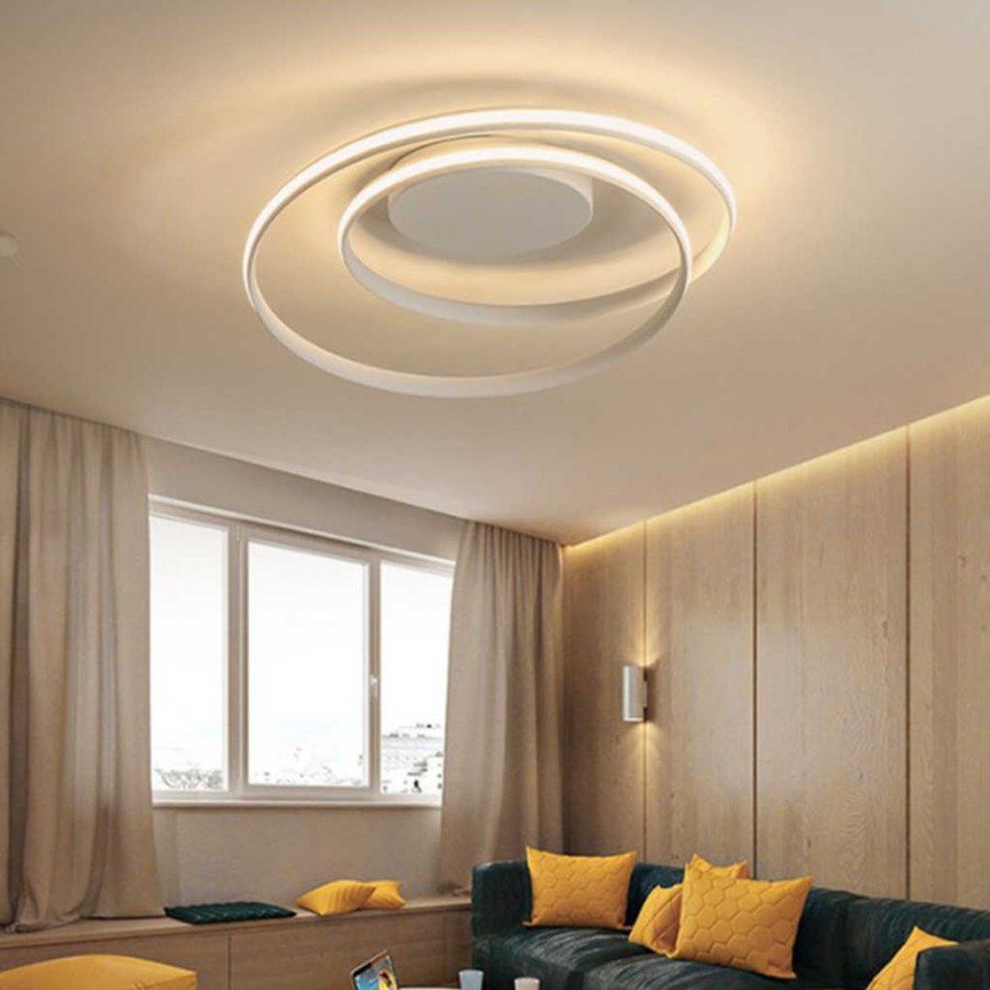 Точечное освещение в гостиной