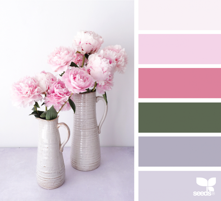Сочетание цветов с розовым