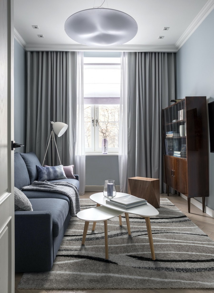 Гостиная-спальня 15м2 икея