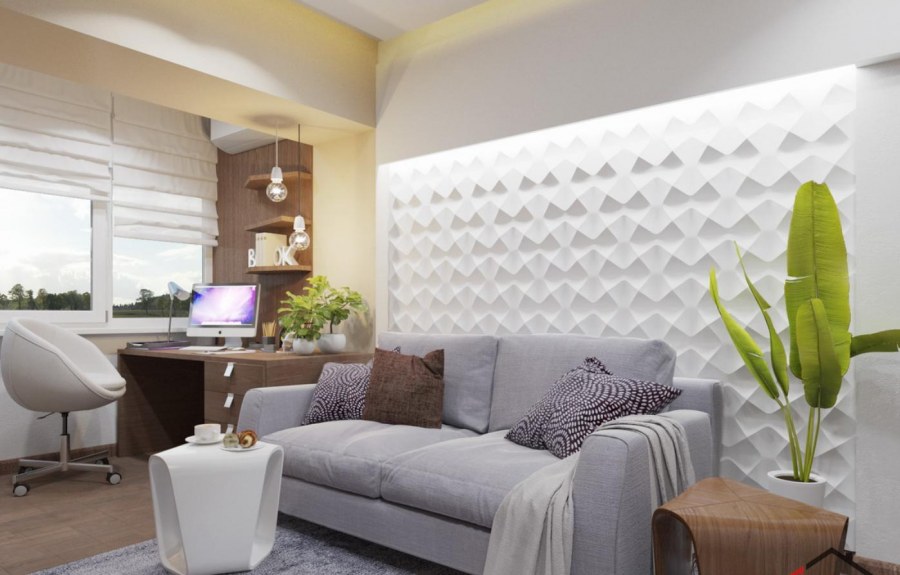 Современный интерьер гостевой комнаты