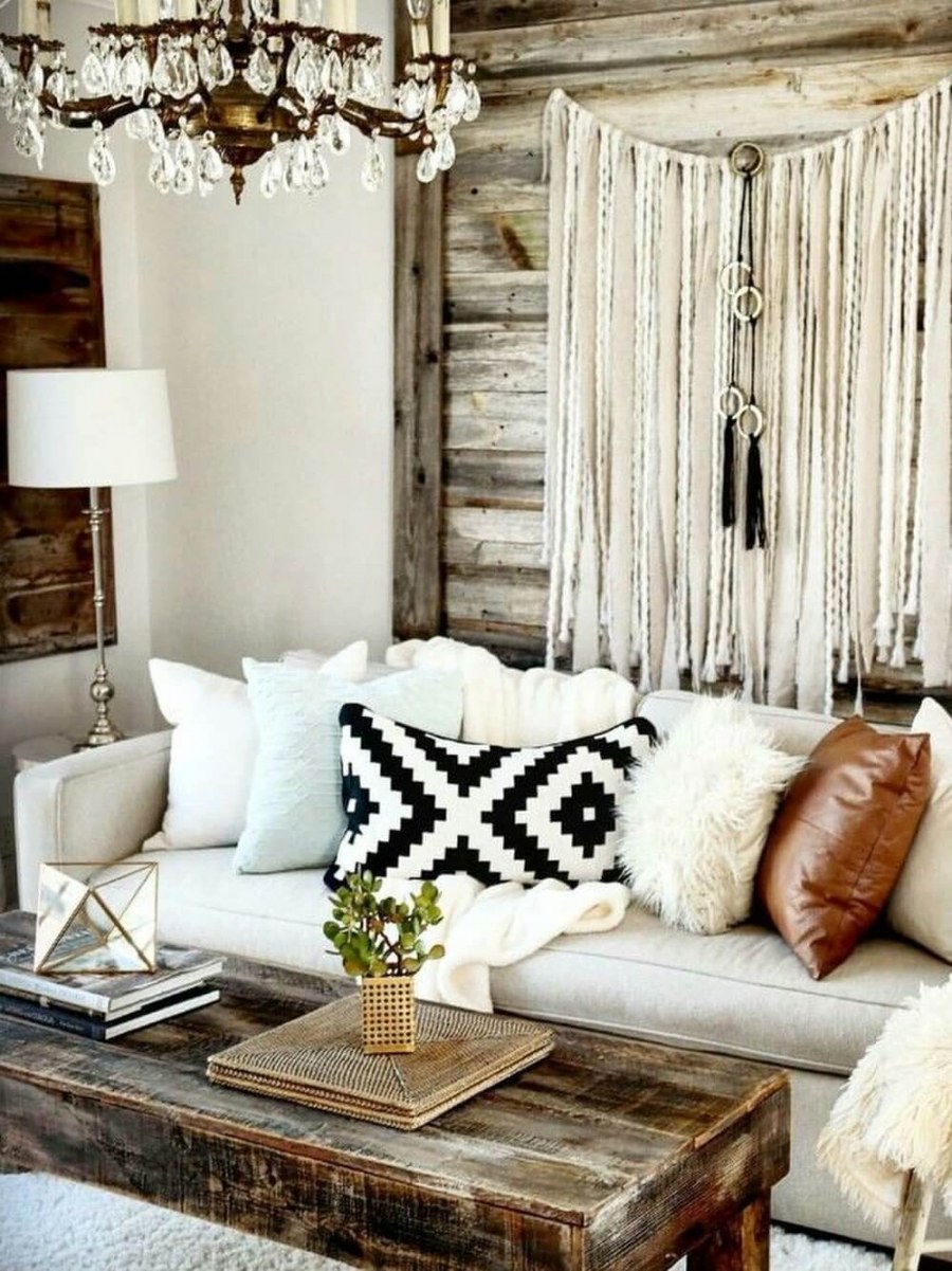 Бохо декор в интерьере