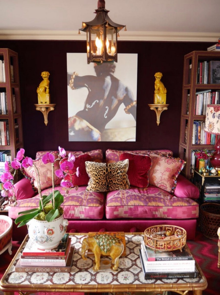 Бохо хиппи стиль в интерьере