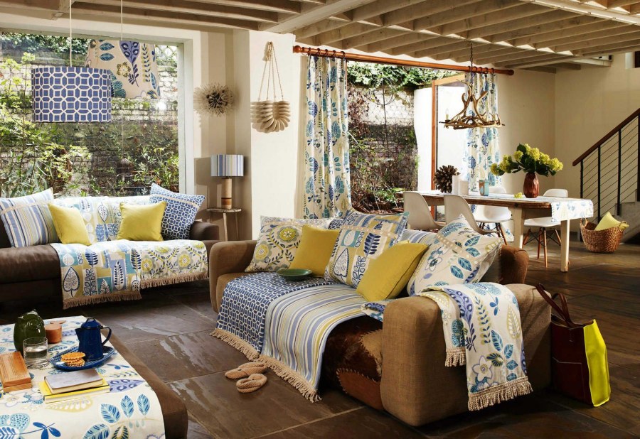 Текстиль в интерьере квартиры