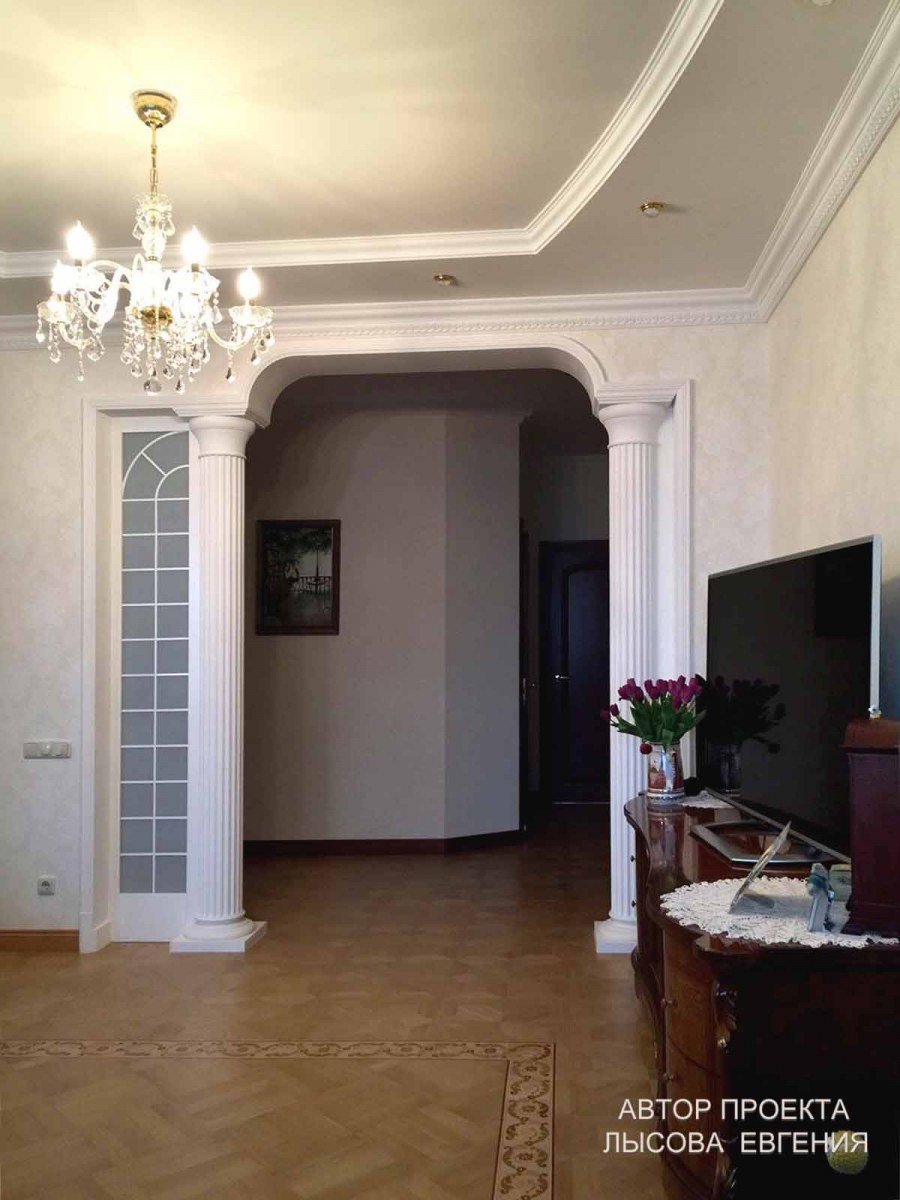Арки в квартире в классическом стиле