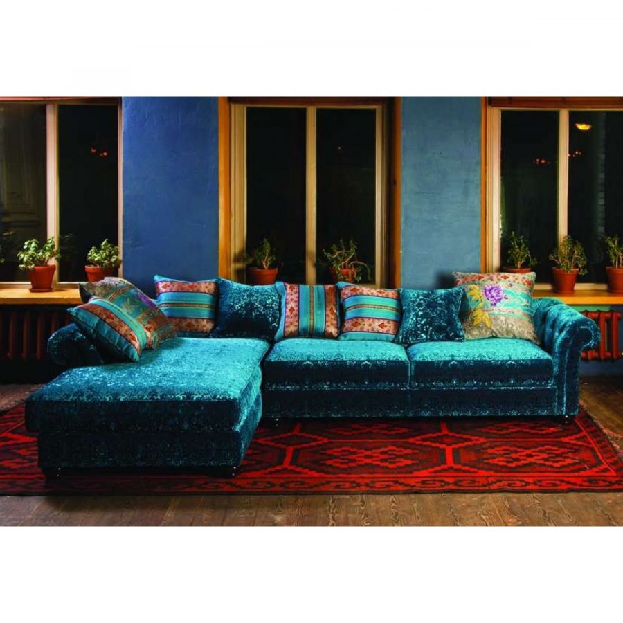 Бирюзовый диван