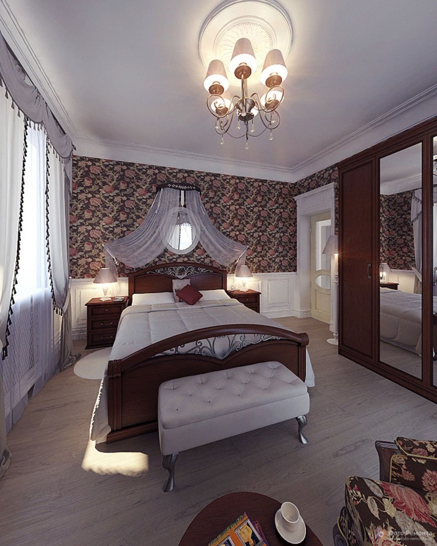 Спальня в классике