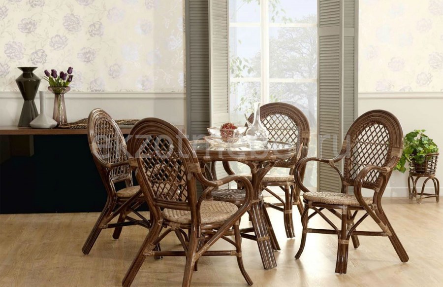 Стул из ротанга Бали 04 11