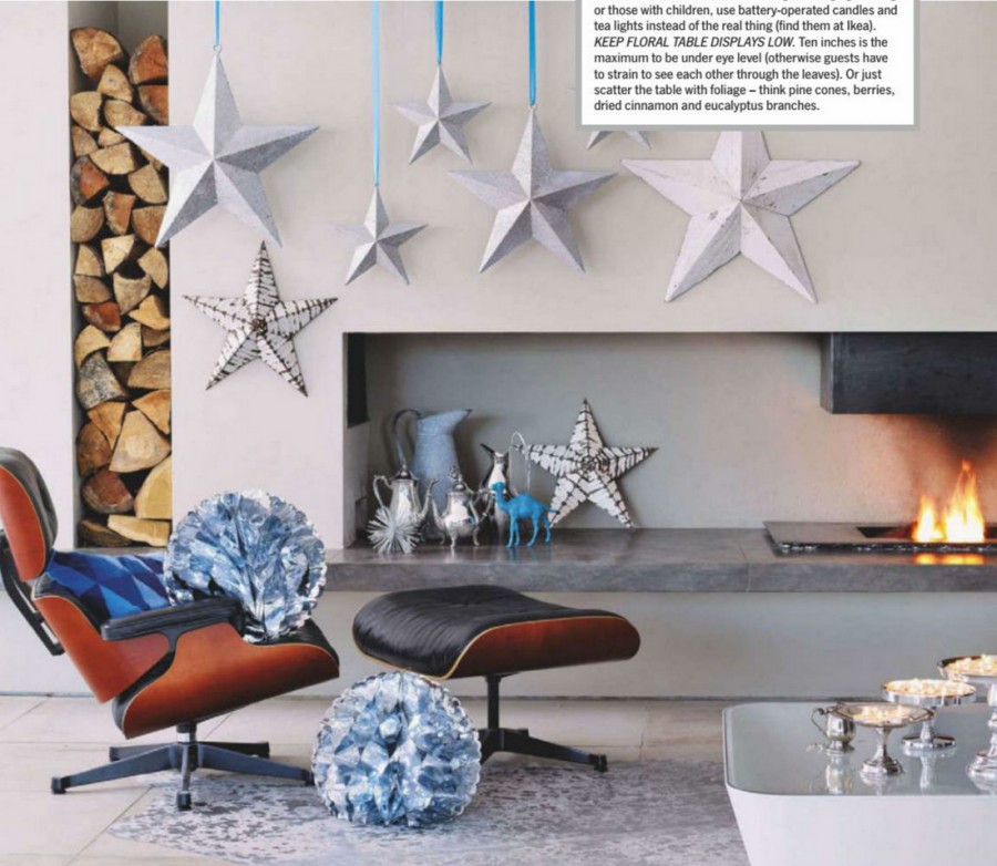 Новогоднее украшение перил