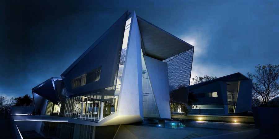 Стиль Техно в архитектуре