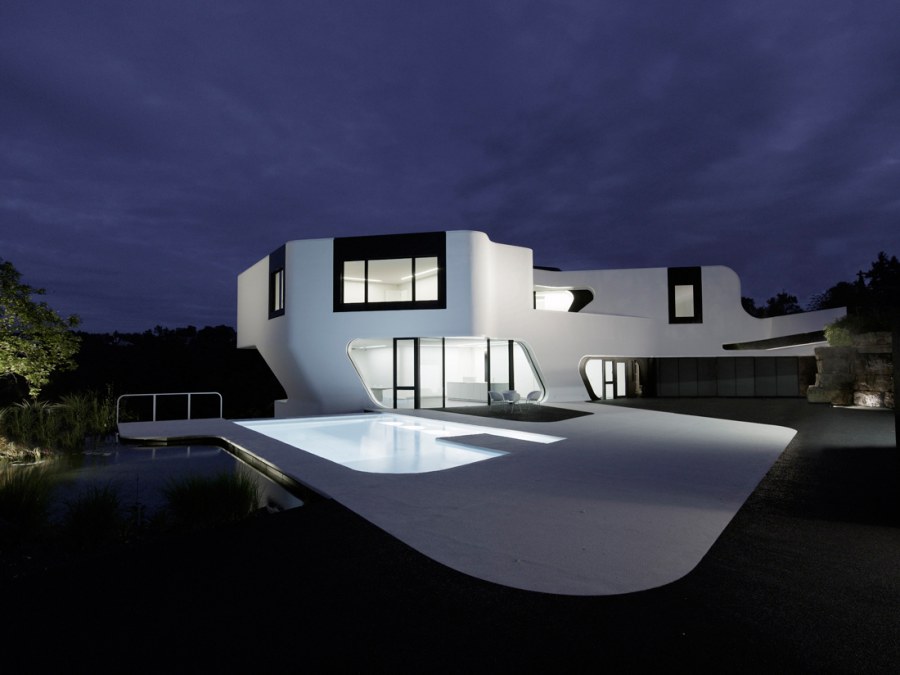 Нео футуризм в архитектуре вилла