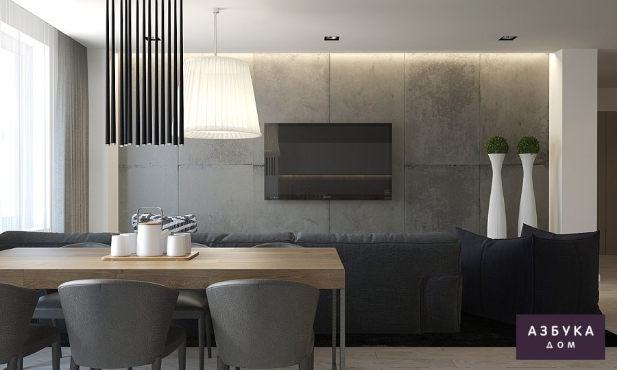 Квартира в нейтральных тонах