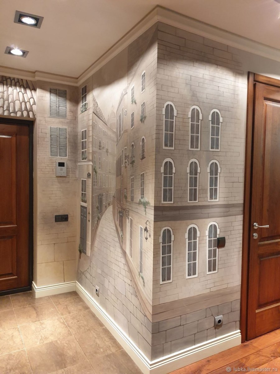 Прихожая в стиле Сканди