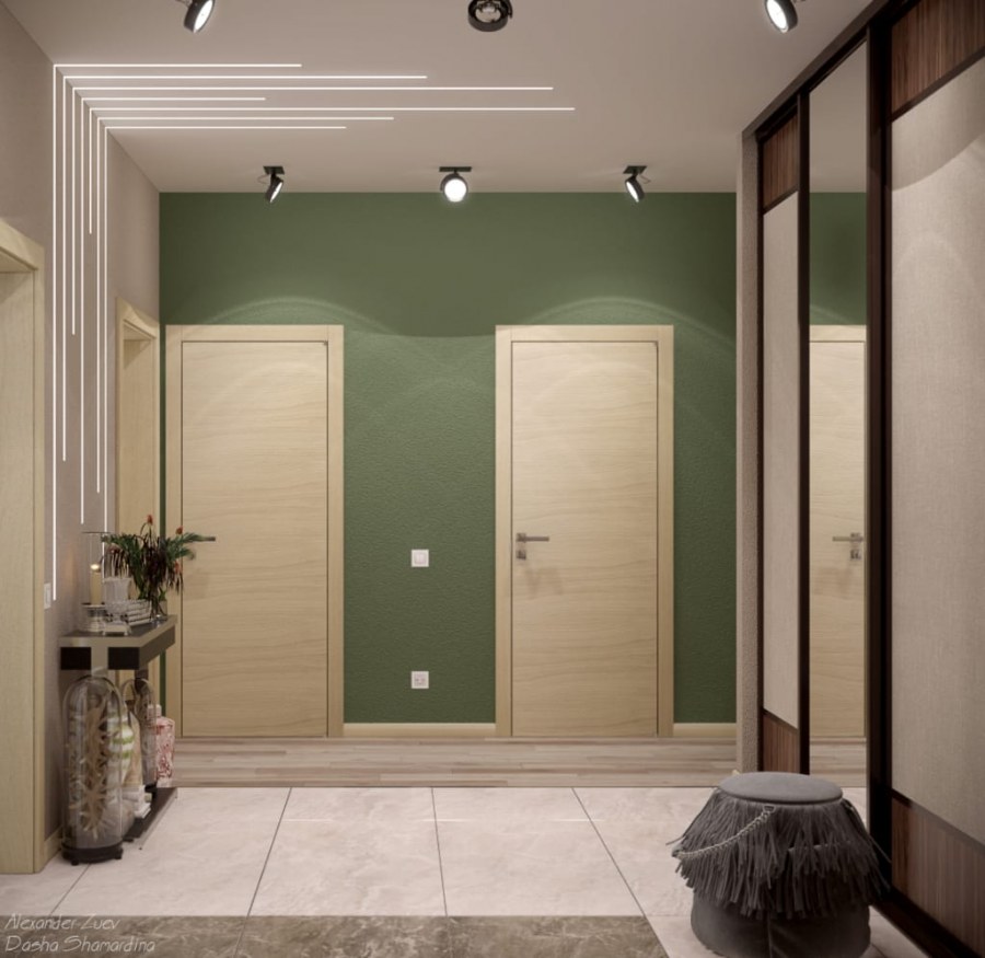 Входная зона прихожей